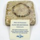 Braccialetto elastico con pietre del benessere (Agata del Botswana)