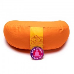 Cuscino meditazione mezzaluna 2° chakra arancio