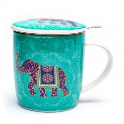 Confezione regalo Mug da tè Elefante indiano